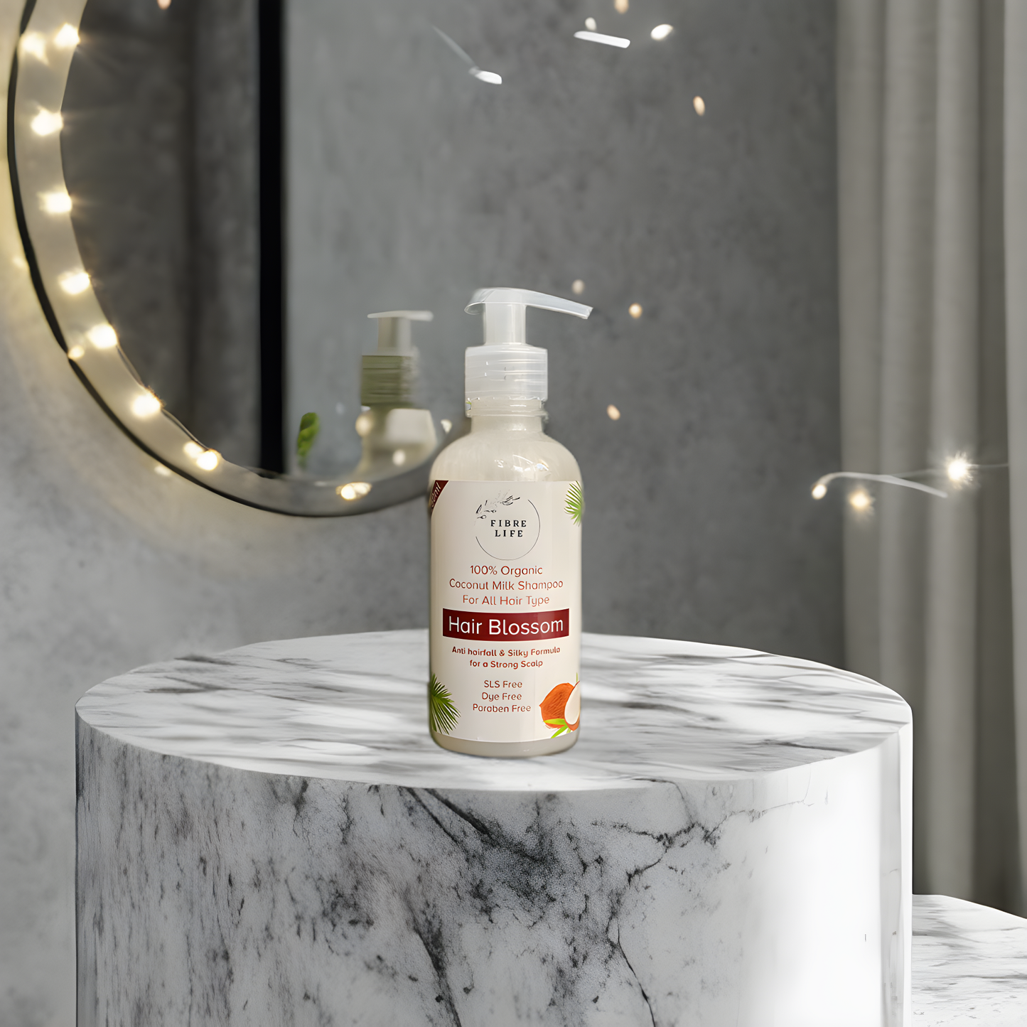 FibreLife Coconut Shampoo deeply nourishes, hydrates, and strengthens hair.
Organic coconut shampoo in Pakistan for smooth, frizz-free, and shiny hair.
Sulfate-free coconut shampoo restores moisture and repairs dry, damaged hair.
Hydrating coconut milk shampoo promotes healthy hair growth and scalp care.