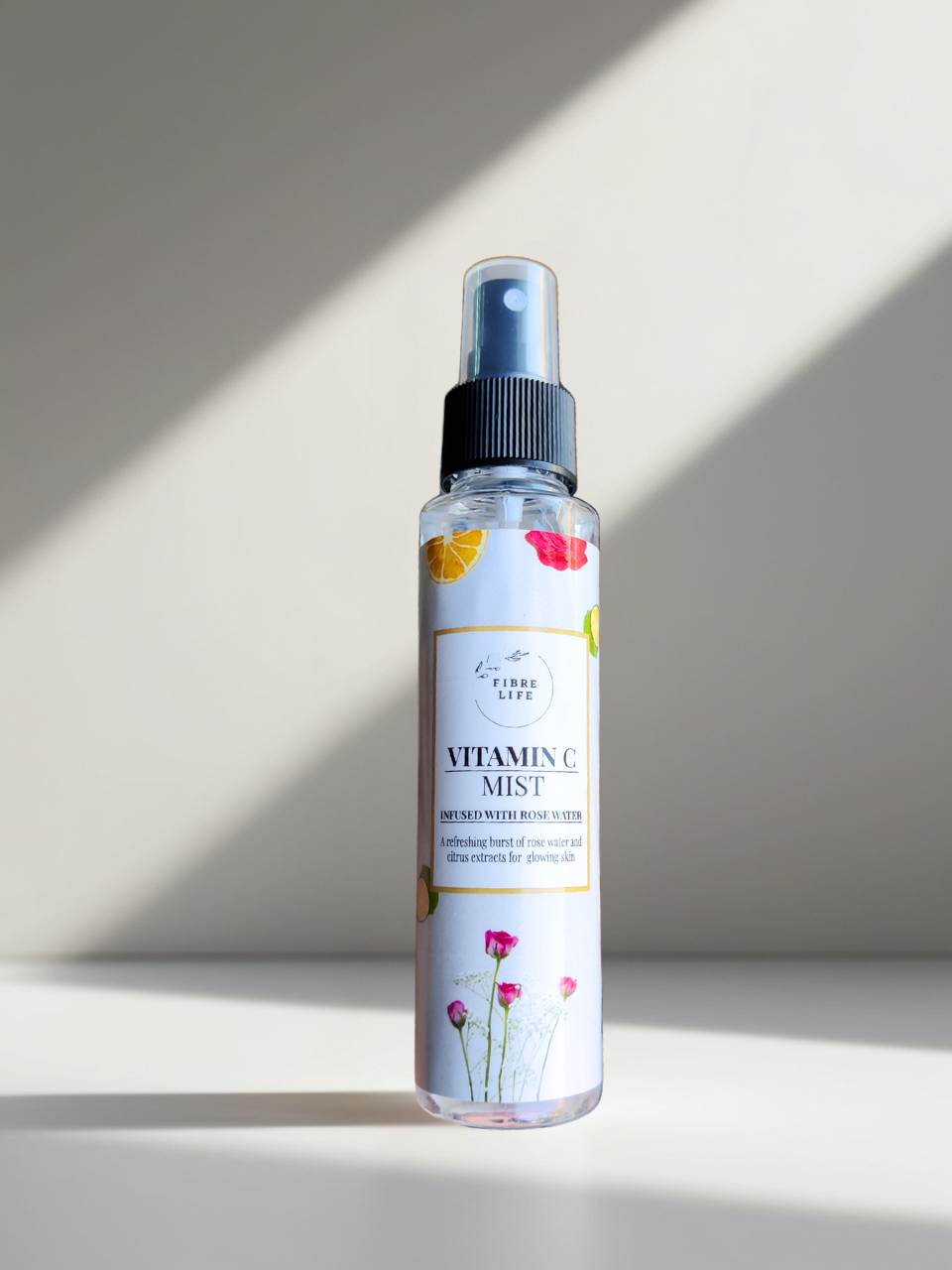 Vitamin C mist, face mist for glowing skin, hydrating toner, dull skin remedy