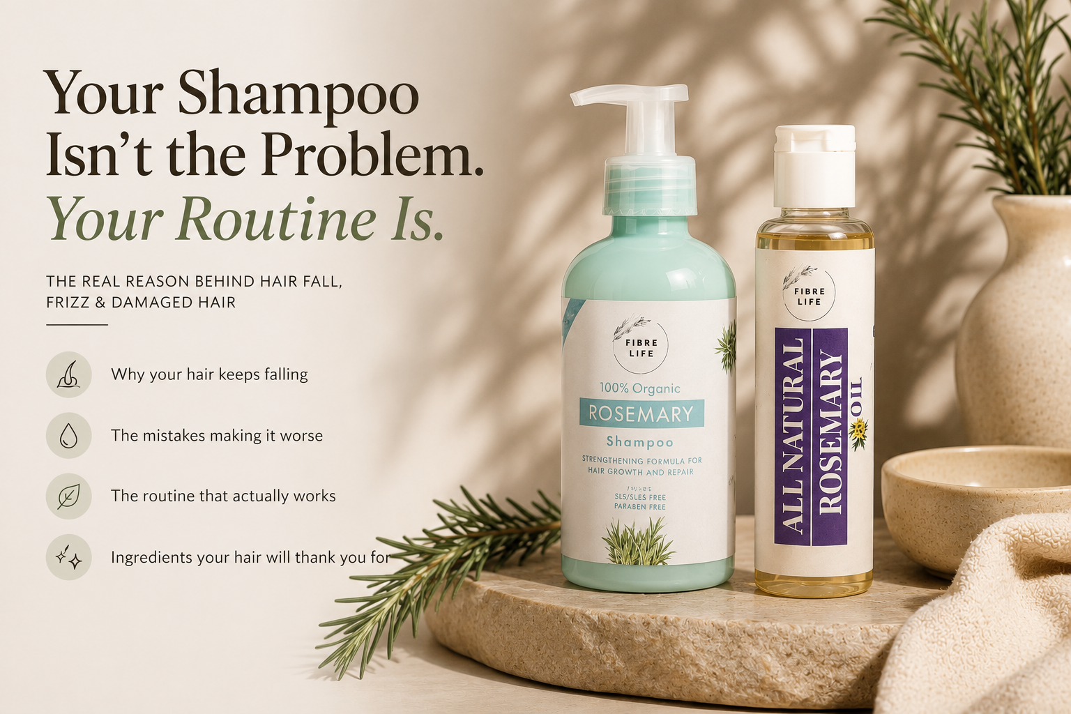 Your Shampoo Isn't the Problem. Your Hair Care Routine Is