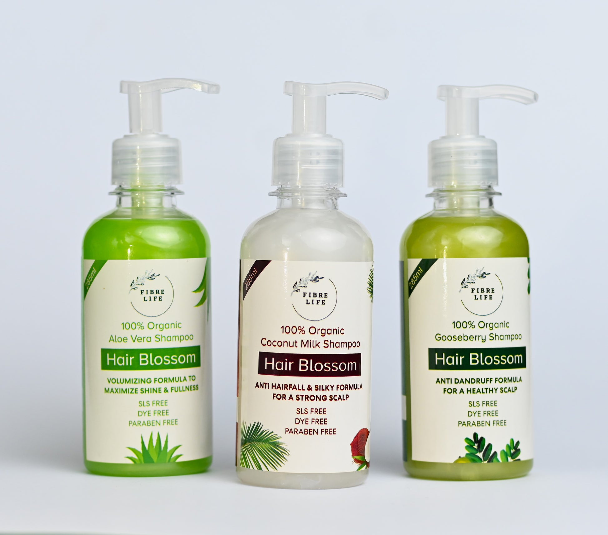 Aloe vera shampoo for frizz control, soothing dry scalp and hydrating hair in Pakistan

Complete shampoo set for dry, frizzy, and falling hair—Coconut Milk, Amla, and Aloe Vera—available in Pakistan.