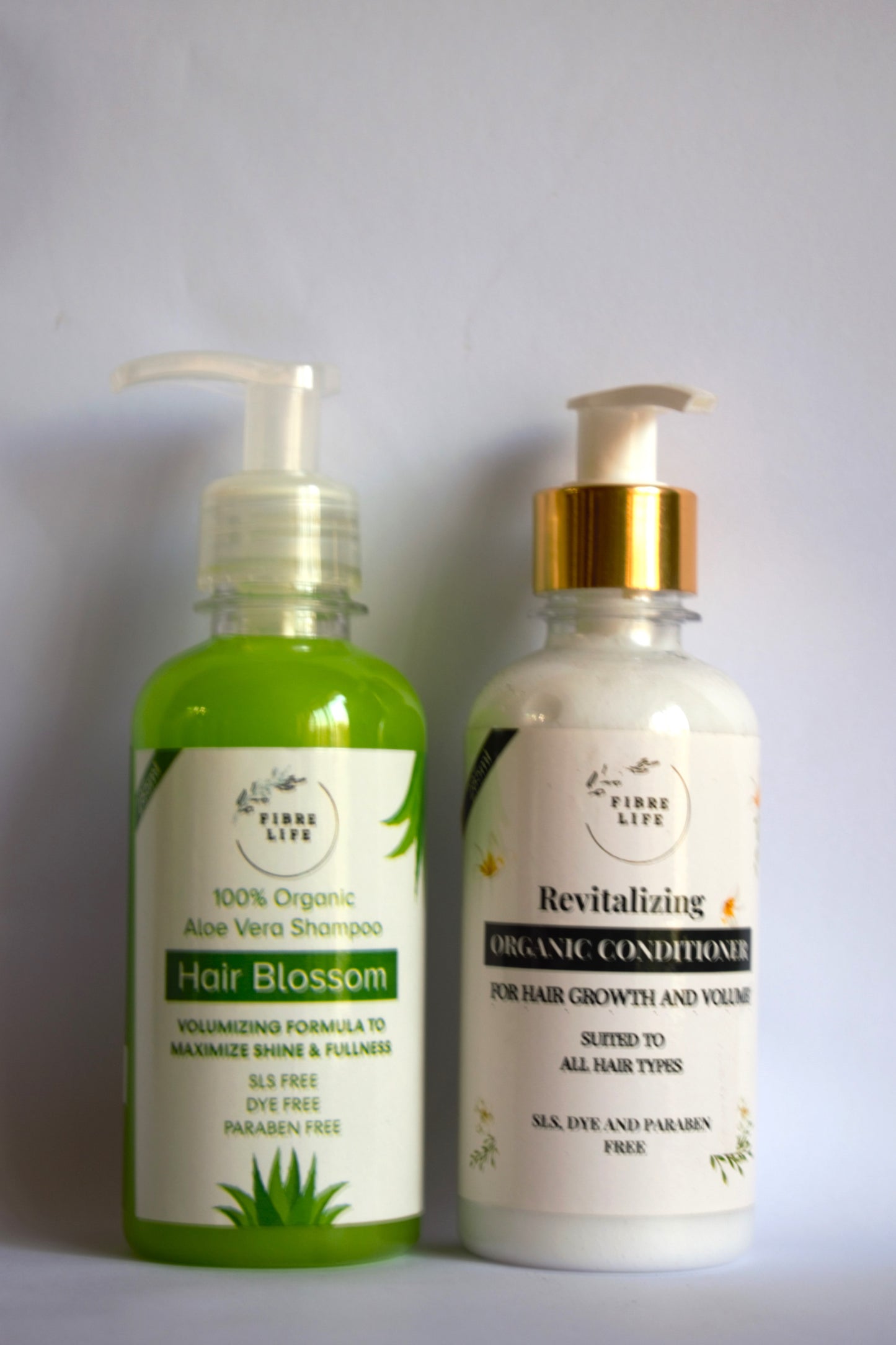 FibreLife's Organic Shampoo + Conditioner Set