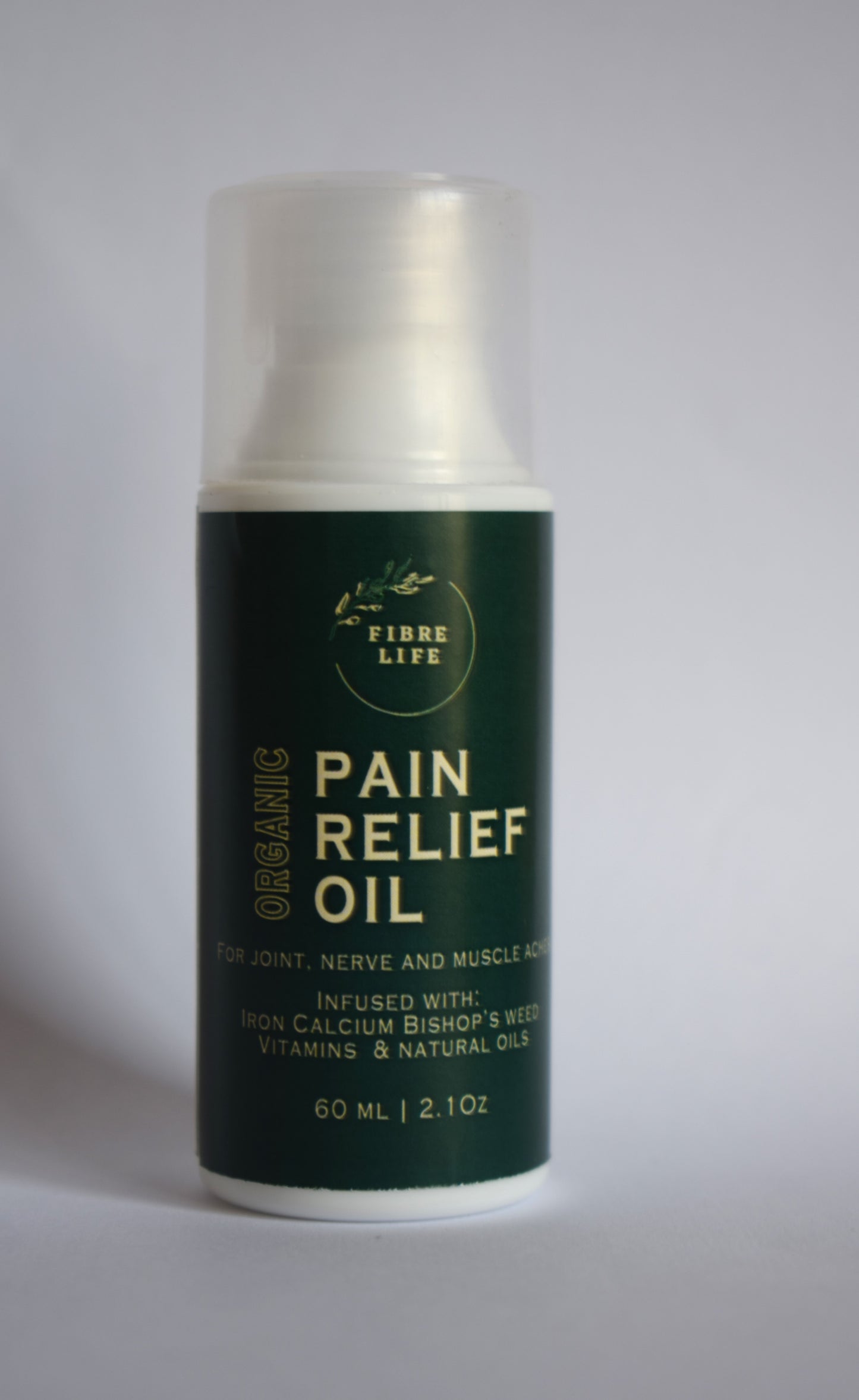 Organic Pain Relief Oil for Joint, Nerve and Muscle pain