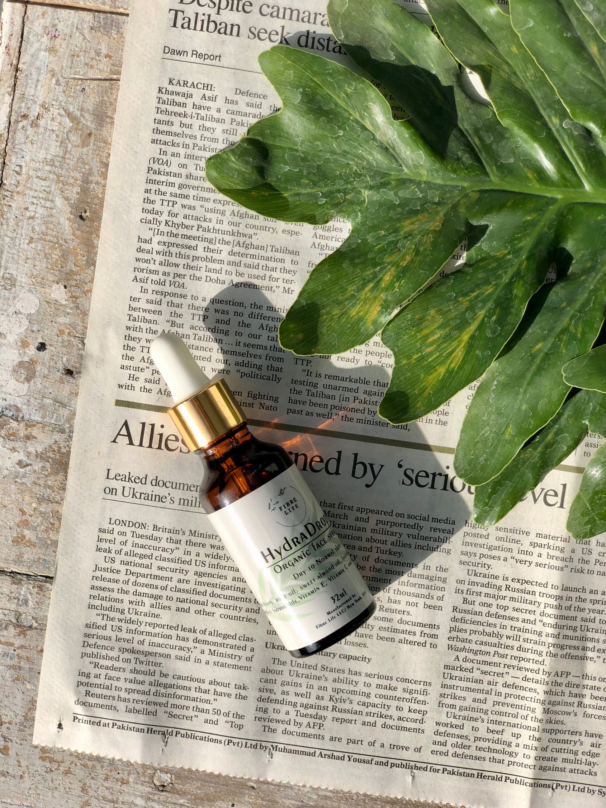 Anti-aging face serum with retinol for smoother, brighter, and youthful-looking skin.