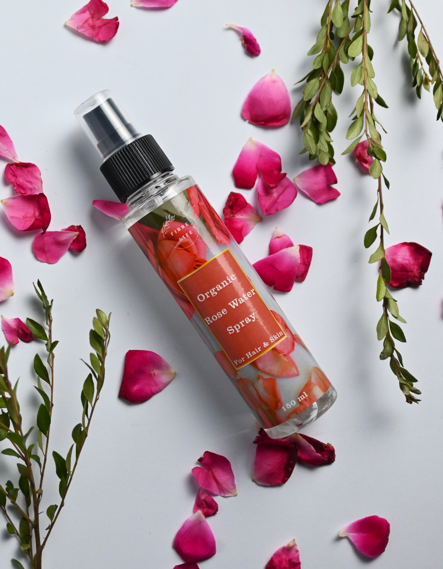 Pure Rose Water Facial Toner for Hydration & Glow