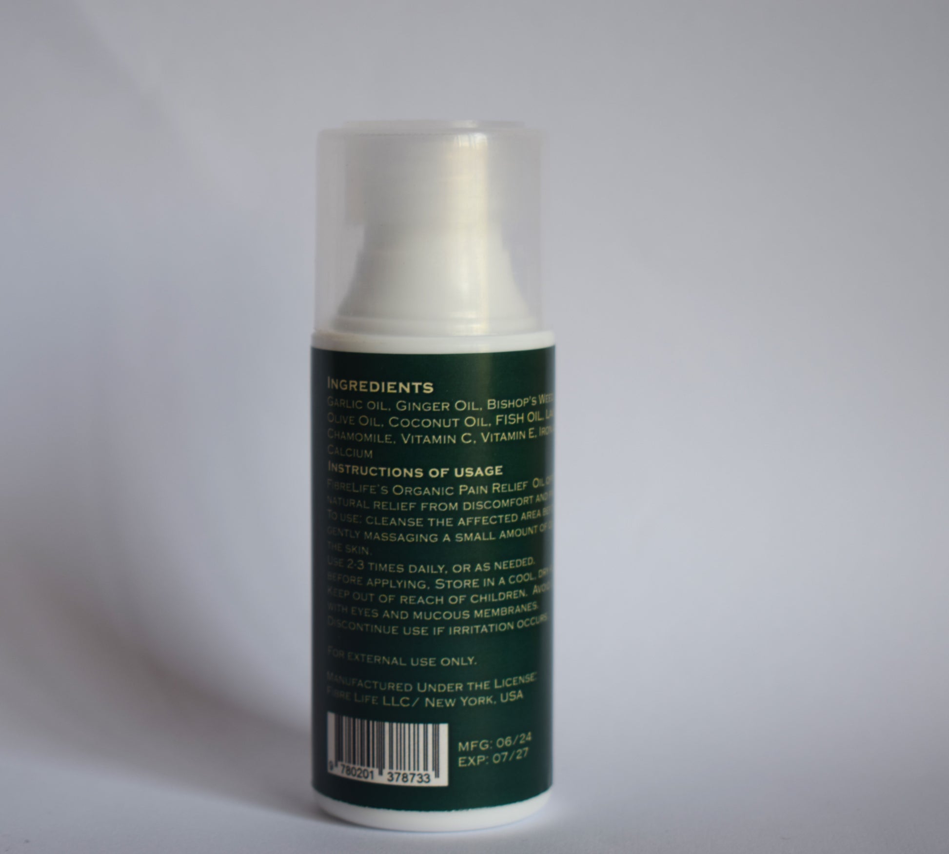 Muscle relaxation oil designed to relieve tension, ease discomfort, and support faster recovery.