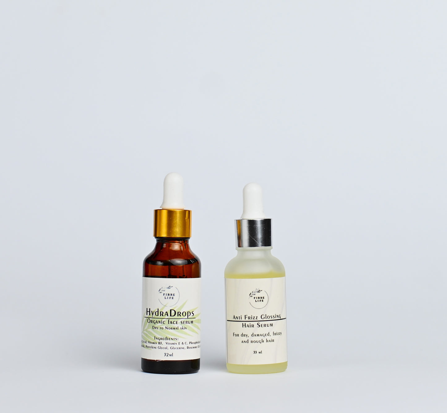 Serum Set for Skin and Hair Care