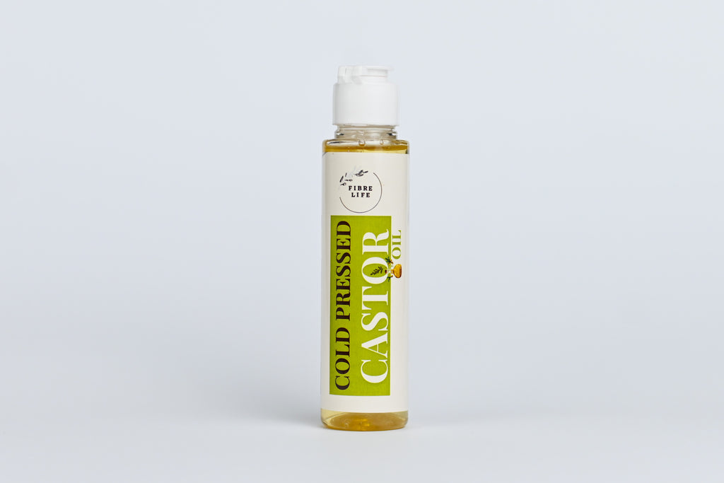 Organic castor oil Pakistan for scalp care, eyebrow growth, and skin moisture.